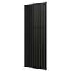 Plieger Cavallino Retto designradiator verticaal enkel middenaansluiting 2000x754mm 1666W antraciet metallic 7255339