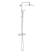 GROHE Euphoria Regendoucheset Opbouw - hoofddouche 31cm - handdouche rond - thermostatisch - chroom SW536497