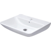 Duravit Me by starck wastafel 65x49 cm. 1x kraangat met overloop wit 0293421