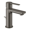 GROHE Lineare waterbesparende wastafelkraan xs-size met waste brushed hard graphite SW444481