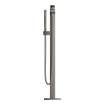GROHE Eurocube Freestander badkraan m. omstel m. douchehouder m. handdouche en doucheslang 125cm brushed hard graphite SW523642