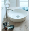 Duravit Cape Cod waskom rond zonder kraangat zonder overloop Ø43cm mat wit/wit SW297002