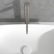 Villeroy & Boch Dawn Eengreeps wastafelkraan verhoogd - Matt Brushed Nickel (RVS) SW974121