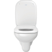 Duravit D-code WC-zitting 44.3x35.9x5cm met softclose Kunststof wit Glanzend SW46981