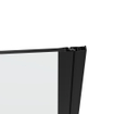 Saniclass Neptune 5000 Douchedeur - 65x200cm - profielloos veiligheidsglas - anti kalk - mat zwart SW538301