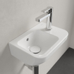 Villeroy & Boch Architectura fontein - 36x26cm - 1 kraangat rechts - met overloop - ceramic wit SW68793