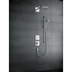 Hansgrohe Raindance select 120 met unicas glijstangset 90cm chroom GA15949