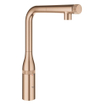 GROHE Essence Keukenkraan - hoog - draaibare/uittrekbare uitloop - warm sunset geborsteld SW392219