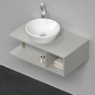 Duravit D-Neo wastafelonderkast 80x26x48cm Betongrijs Mat SW641464