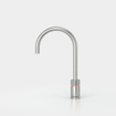 Quooker NL Nordic round kokendwaterkraan opbouw uitloop draaibaar met Combi+ reservoir & Cube reservoir RVS SW299751