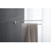 Duravit Starck T Handdoekhouder - 2 stangen - 46.5cm - draaibaar - chroom SW297095