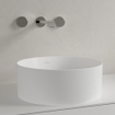 Villeroy & Boch Collaro opzetwastafell rond Ø40cm zonder overloop zonder kraangat ceramic+ stone white SW336043