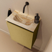 MONDIAZ TURE-DLUX 40cm toiletmeubel Oro. EDEN wastafel Frappe positie midden. Zonder kraangat. SW1102872