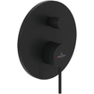 Villeroy & Boch Loop & Friends douchekraan - inbouw - Eengreeps - met omstel - mat zwart SW974252