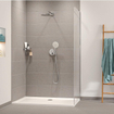 GROHE QuickFix Precision SmartControl inbouw douchesysteem met Vitalio Rain Mono 310 hoofddouche chroom SW1120182