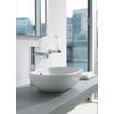 Duravit Foster opbouw wastafel 49.5x35cm met overloop wit 0290466