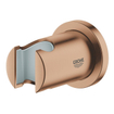 GROHE Rainshower Handdouchehouder - niet verstelbaar - ronde rozet - brushed warm sunset SW98895