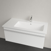 Villeroy & Boch Venticello Wastafel - 100x50cm - kom re. 1 kraangat - wit 1025132