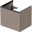 Duravit D-Neo wastafelonderkast 51x44x40.2cm 1 lade Basalt Mat SW641184