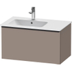 Duravit D-Neo wastafelonderkast 81x44x46.2cm 1 lade Basalt Mat SW640715