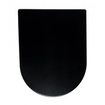 Wiesbaden Vesta toiletzitting softclose en quick release mat zwart SW523982