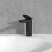 Villeroy & Boch Antao Eengreeps wastafelkraan - met Push-Open afvoergarnituur - mat zwart SW974159