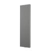 Plieger Siena designradiator verticaal dubbel 1800x462mm 1564W parelgrijs (pearl grey) 7253180