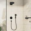 Hansgrohe Duoturn S inbouwkraan voor 2 functies mat zwart SW918585