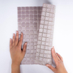 The Mosaic Factory Amsterdam mozaïektegel - 32.2x32.2cm - wand en vloertegel - Vierkant - Glas Light Purple Mat SW62097