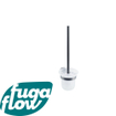 FugaFlow Eccelente Acces Toiletborstelhouder - rond - gunmetal PVD SW1123215