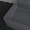 Villeroy & Boch Memento 2.0 Opzet Wastafel - 49.8x42cm - overloop - graphite SW479728