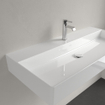 Villeroy & Boch Memento 2.0 wastafel voor handdoekhouders 100x47cm zonder overloop 1 kraangat ceramic+ wit SW358460