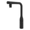 GroheEssence SmartControl1-gats keukenkraan m. uittrekbare uitloop m. 2 straalsoortenvoorsprong 20.1cmphantom black SW901526