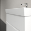 Villeroy & Boch Collaro wastafelonderkast 60.4x54.6cm 2 lades Glossy white SW479543
