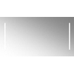 Plieger spiegel 150x60cm met geïntegreerde LED verlichting 2x verticaal 0800263