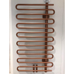 Instamat Cobra Designradiator 114x60cm collectorbuis rechts 517 watt Metallic Koper SW523957