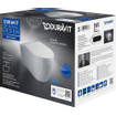 Duravit Me by starck pack wandcloset 373,5x570x395mm wit SW640535