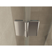 Wiesbaden Sphere Shower douchecabine 90x90x200cm kwartrond chroom 8mm glas linksscharnierend NANO coating SW10428