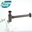FugaFlow Eccelente Sobrado Badkamer verlaagd sifon gunmetal PVD SW1124173
