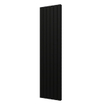 Plieger Cavallino Retto designradiator verticaal dubbel middenaansluiting 1800x450mm 1162W mat zwart SW224478