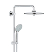 GROHE Euphoria Regendoucheset Opbouw - hoofddouche 26cm - massage handdouche - chroom SW108074