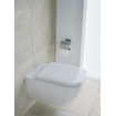 Duravit Happy D.2 WC-zitting 43x35.9x4.3cm met quickrelease Kunststof wit Glanzend SW54351