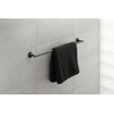 Duravit Starck T Handdoekhouder - 81cm - zwart mat SW297082