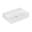 Villeroy & Boch Memento 2.0 wastafel onderzijde geslepen 60x42cm zonder overloop zonder kraangat ceramic+ wit SW336065