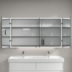 Villeroy & Boch My view spiegelkast 130x75cm 3 deuren 2 contactdoos LED SW641566