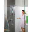 Hansgrohe Crometta vario doucheset 65cm met zeepschaal wit chroom SW73216
