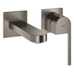 GROHE Plus waterbesparende wandkraan m-size met sprong 14.7cm brushed hard graphite SW444228