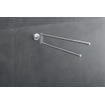 Duravit Starck T Handdoekhouder - 2 stangen - 46.5cm - draaibaar - chroom SW297095