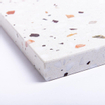 Adema Tops Topblad - 80.5x1.8x46cm - 1 afvoer - met 1 kraangat - Terrazzo ACTIEPRIJS - OUTLET UDEN STORE28016