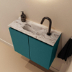 MONDIAZ TURE-DLUX 60cm toiletmeubel Smag. EDEN wastafel Glace positie midden. Met 1 kraangat. SW1103512